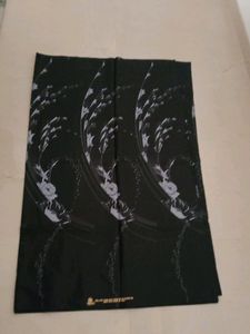 Fixed price never worn before  black Printed Saree