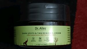 Dr Alies. Tan Removal Cream