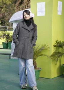 Heavy Buttoned Overcoat