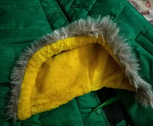 half Green Jacket For Women