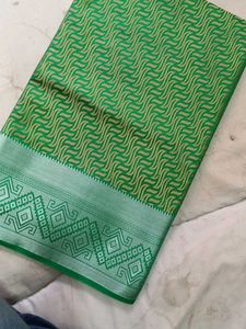 New Fresh Banarsi Silk Sarees With Blouse