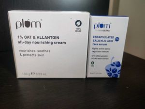 Plum Nourishing Cream And Serum