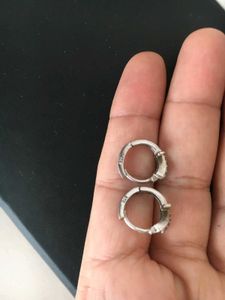 Sterling Silver 92.5 Hoop Earrings