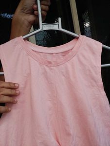 Pink Crop Top