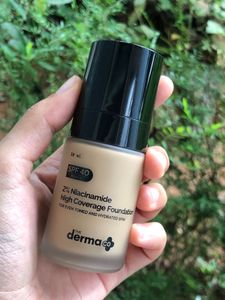 The Derma Co Full Coverage Foundation Spf 50
