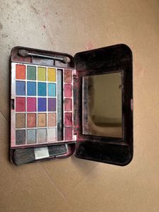 Used Eyeshadow Palette