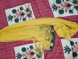 Yellow Anarkali Dress