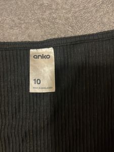 Square Neck Ribbed Top