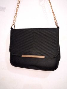 Stylish Black Sling Bag