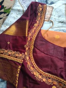 mysore silk Saree with Blouse