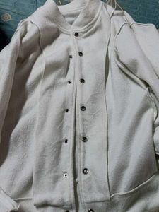 Men white jacket (Varsity style)