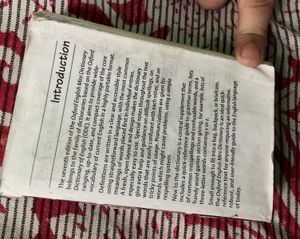 Oxford English pocket Dictionary