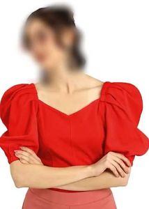 Stylish Red Fancy Top