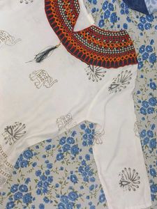 Elephant Print Tunic Top