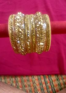 Gold Bangles Set