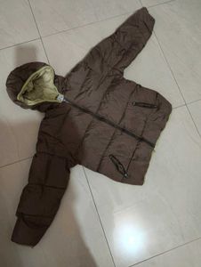 Brown puffer Jacket