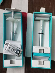 Bombay Shaving Metal Razor Set Of Two Without BLADES