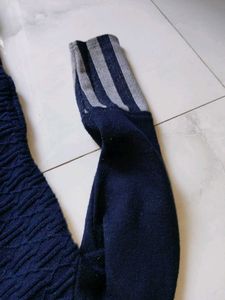 Woollen Navy blue Kurta