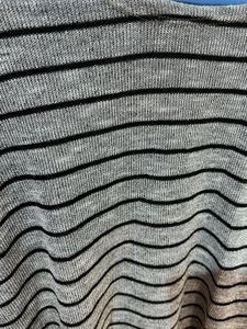 Nuon Striped Grey Top