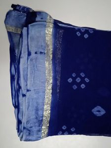 Blue Saree