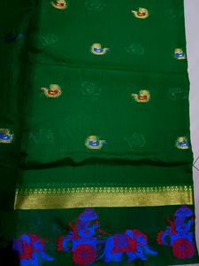 Green Saree
