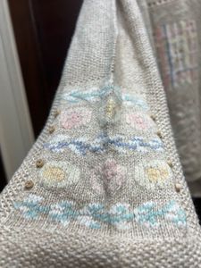 Vintage Embroidered Cardigan Sweater