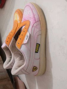 Custom Painted Puma Sneakers