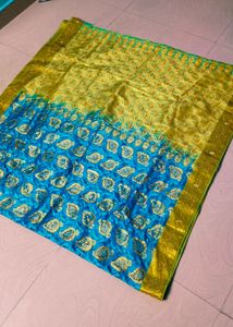 Maggam Work  Banarasi Silk Saree