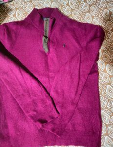 Burgundy Pullover Sweater