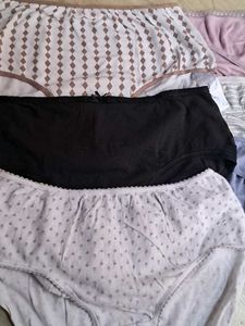 Combo Of  Six  Pure Cotton Panty