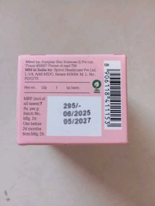 plum lipbalms single piece price mention