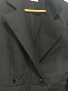 Black Blazer Dress