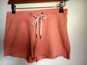 Peach Drawstring Shorts