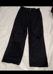 H&amp;m Black Baggy