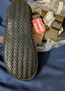Woodland Olive And Navy Slipper