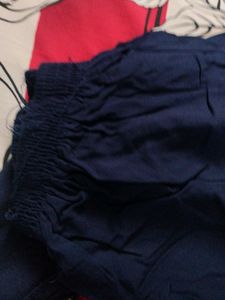 Dark Blue Sharara Kurta Set