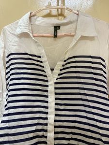 Striped Button Down Shirt 👕
