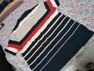 Striped Polo T-Shirt