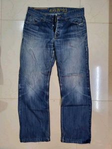 A.W.N93 Straight Fit Denim Jeans