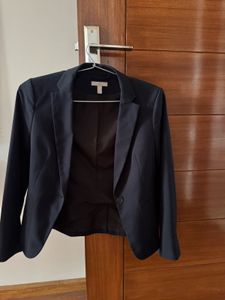 Classic Navy Blue Blazer