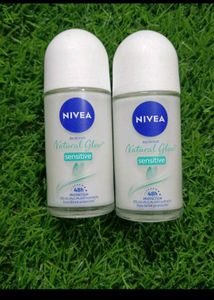 2 Nivea Natural Glow Sensitive Deodrant
