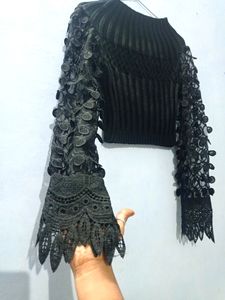 Sweater With Designer Sleeves 🔥🥳👌