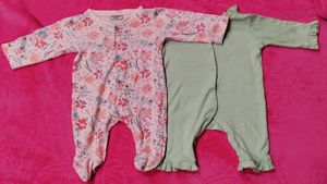 Set Of 2 Romper For Baby Girls