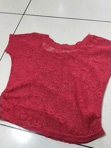 Lace Top Pink