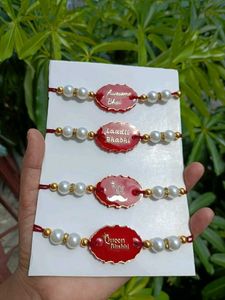 Set of 4 Rakhi Gift | Hamper with Chocolates |