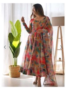 Beautiful Flairy Anarkali Suit