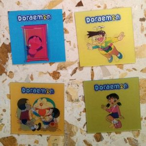 3D Doraemon Cartoon Cards 💕Mini