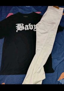 JEANS+ 2 OVERSIZED T SHIRT FOR WOMEN