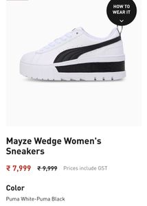 Puma Mayze Chunky Platform  Women Sneakers