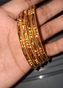 Golden Bangle Set